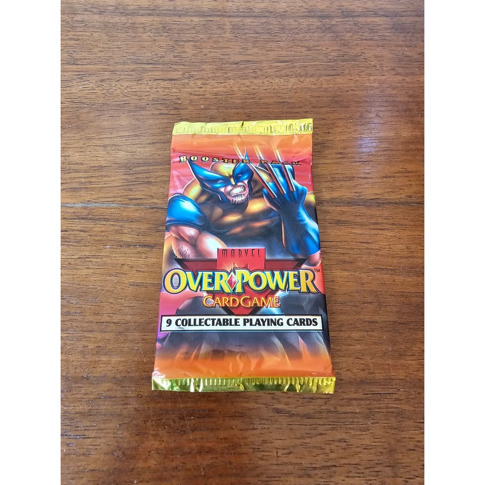 Marvel OverPower Card Game Booster Pack 9‎ Collectible Cards Sealed